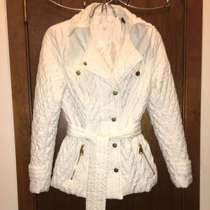 Via Spiga white coat